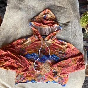 LA LUNA Bali Cropped Hoodie